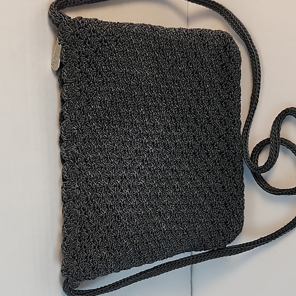 The Sak- beautiful gray crochet crossbody bag - Picture 4 of 8